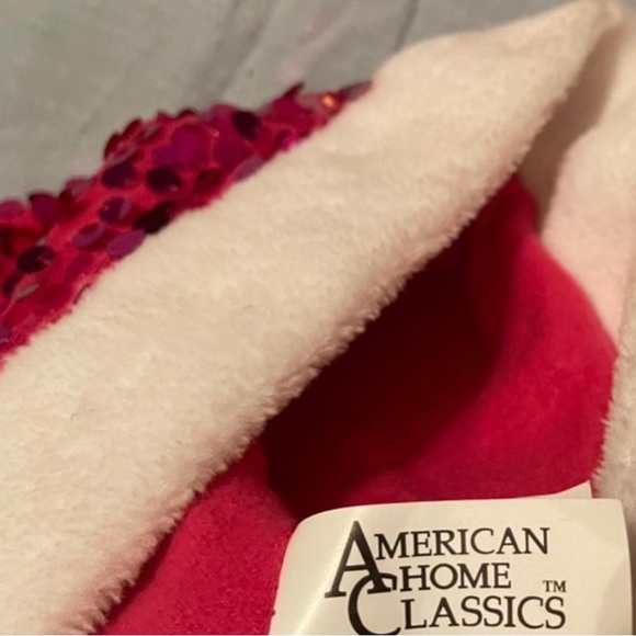 Pink Sequin Christmas Hat - Picture 3 of 4